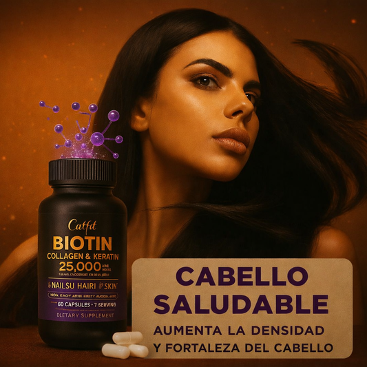 Biotina Plus+ Cabello Fuerte+Colágeno & vitaminas