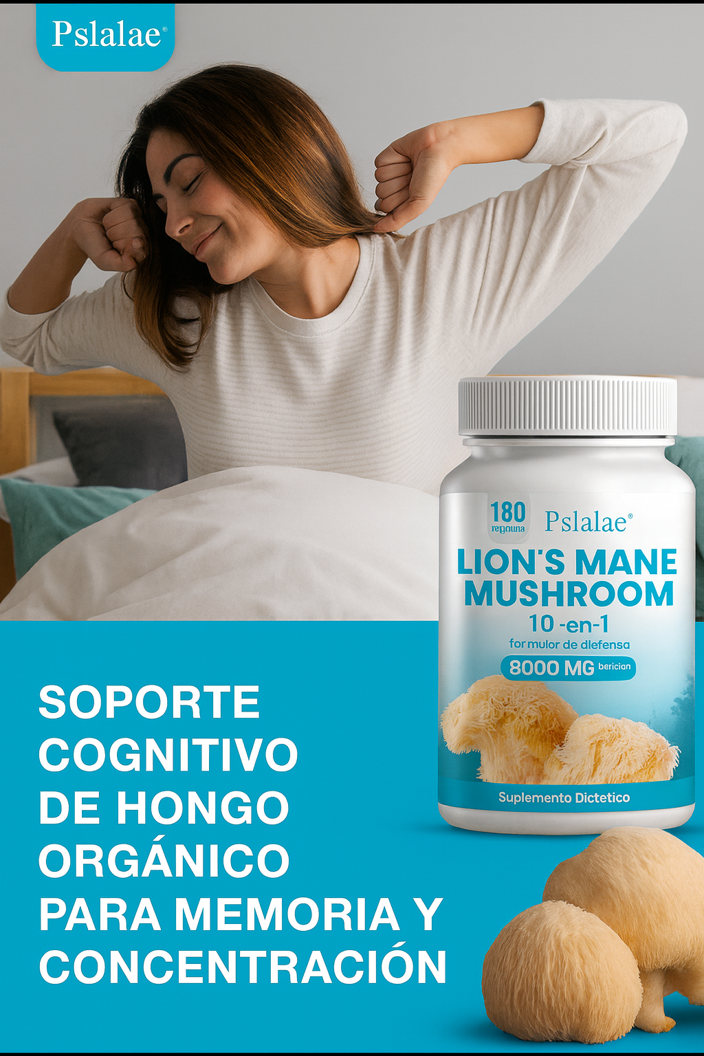 Melena de león-El hongo potenciador y regenerativo de neuronas.
