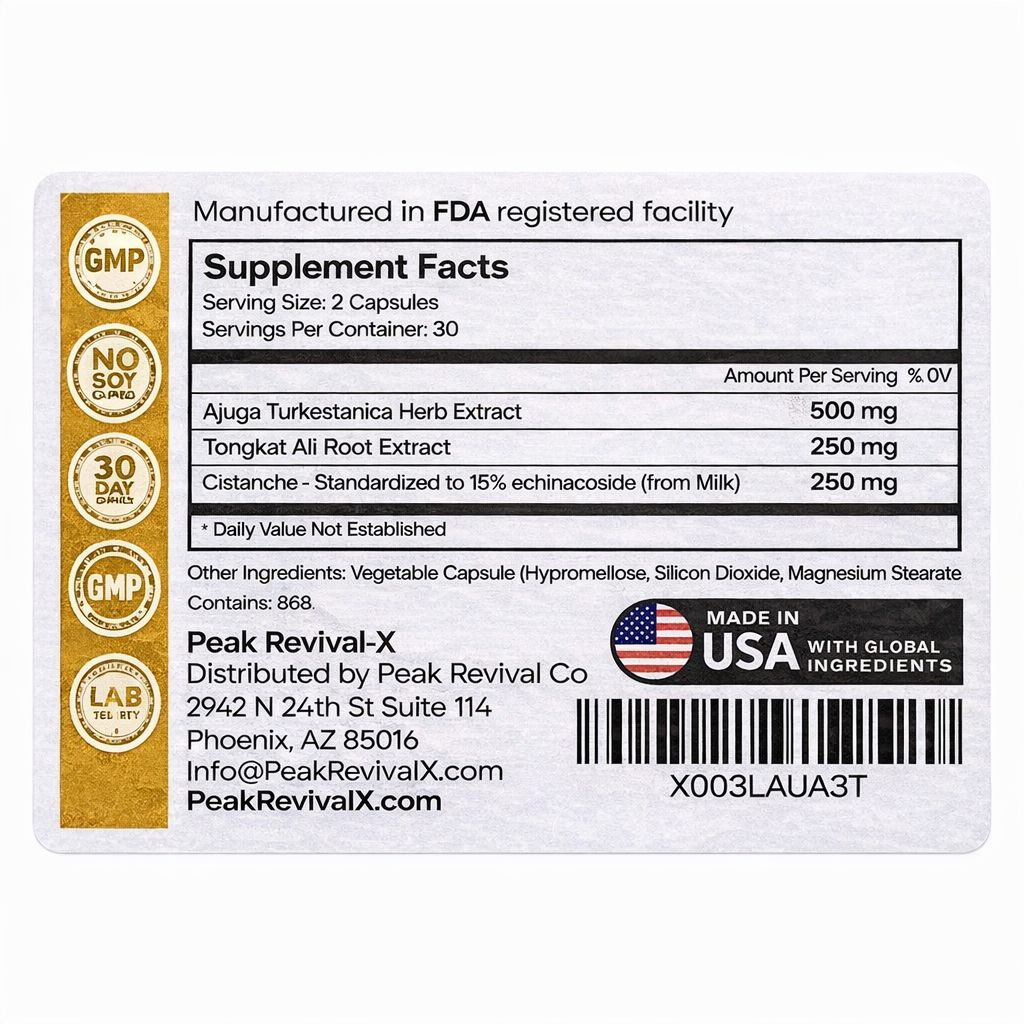 Complejo Natural para Elevar la Testosterona++