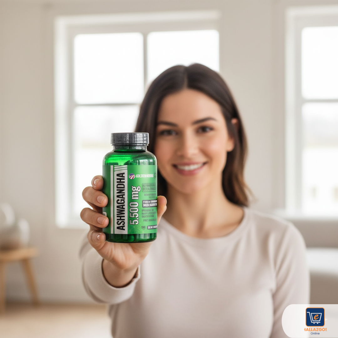 Ashwagandha premium 5,500mg-apoyo natural para extres yenergía