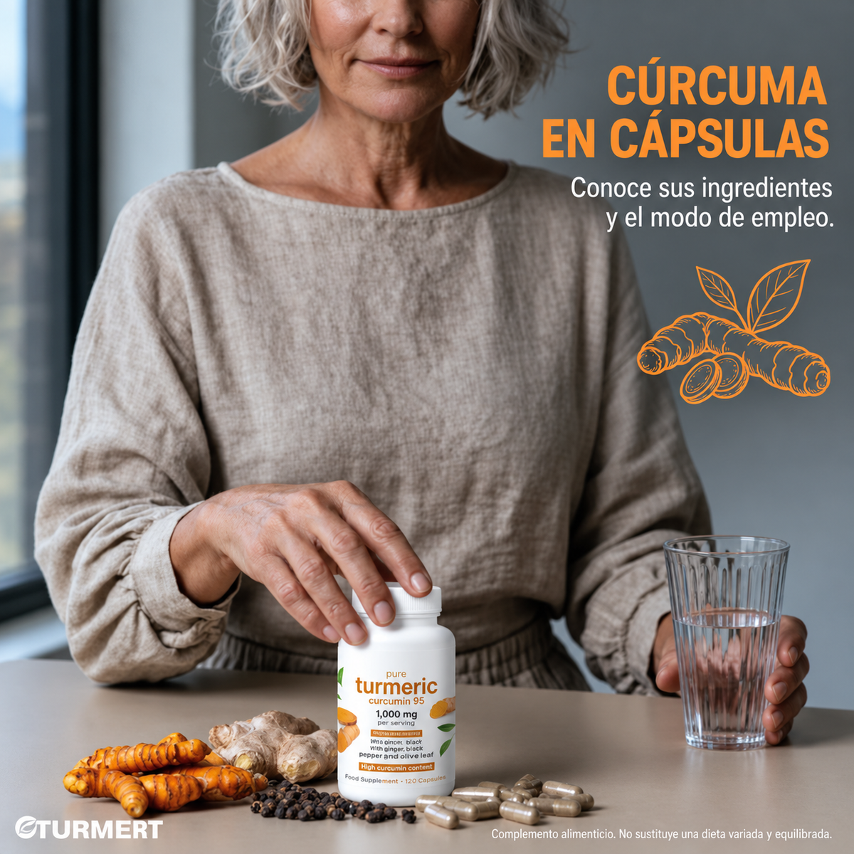 Cúrcuma Concentrada en Cápsulas