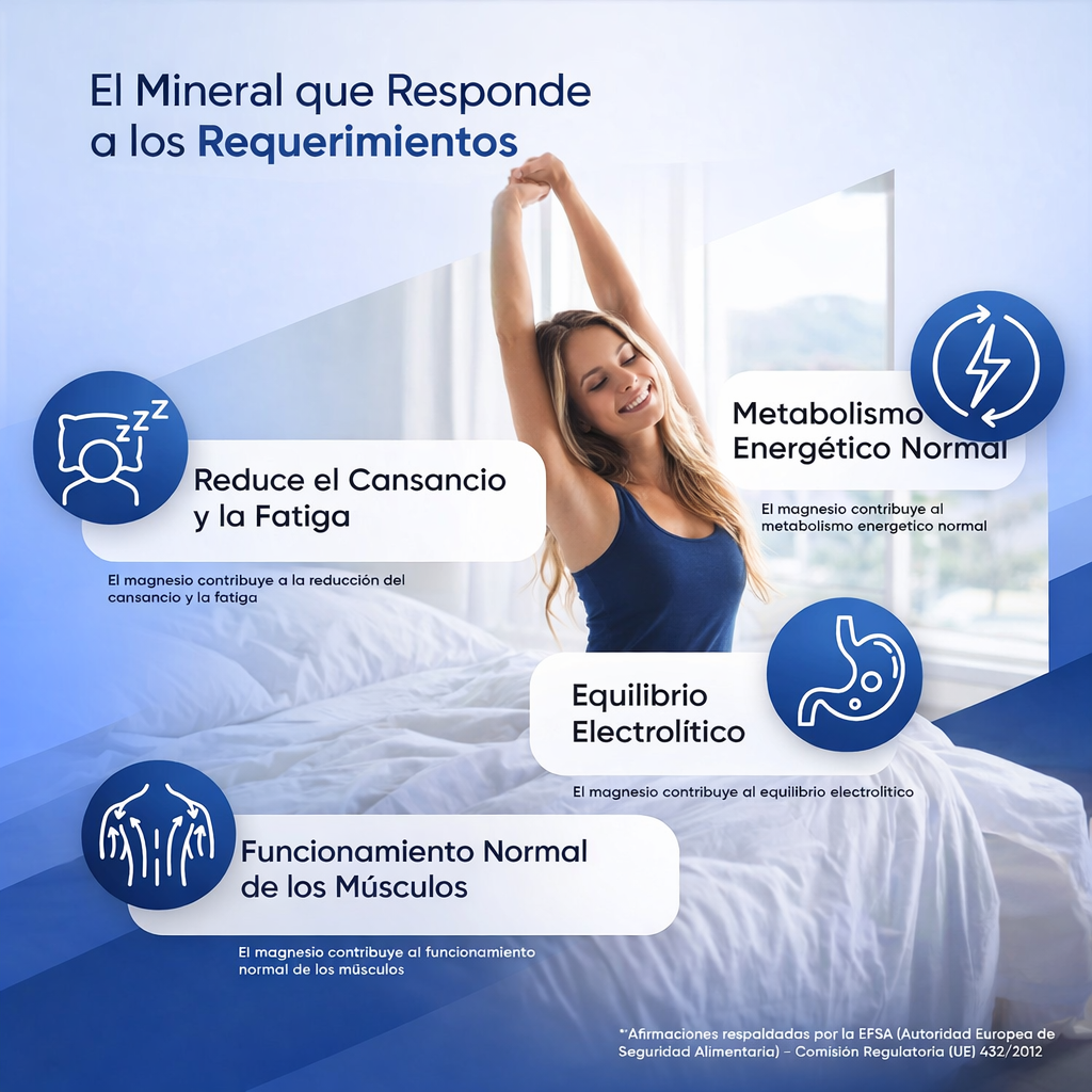 Energía, equilibrio y descanso-Magnesio