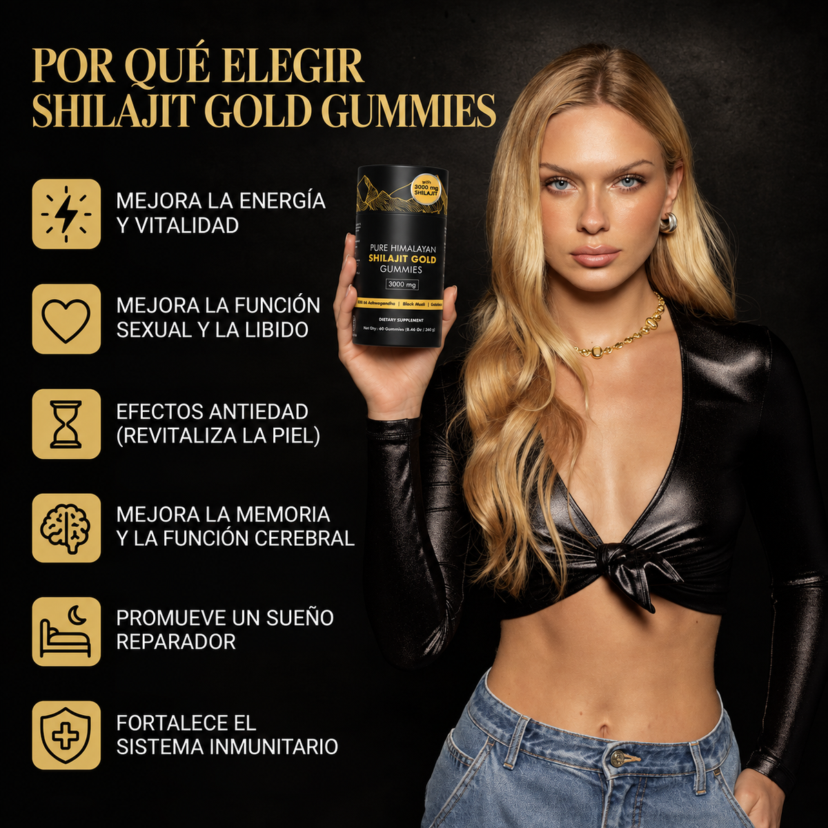 Kraftnatur | Gominolas de Shilajit Puro