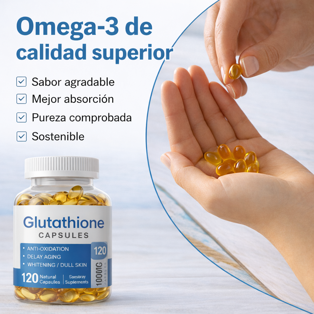 Omega 3 Alta Mar – Potencia Cerebral & Salud del Corazón