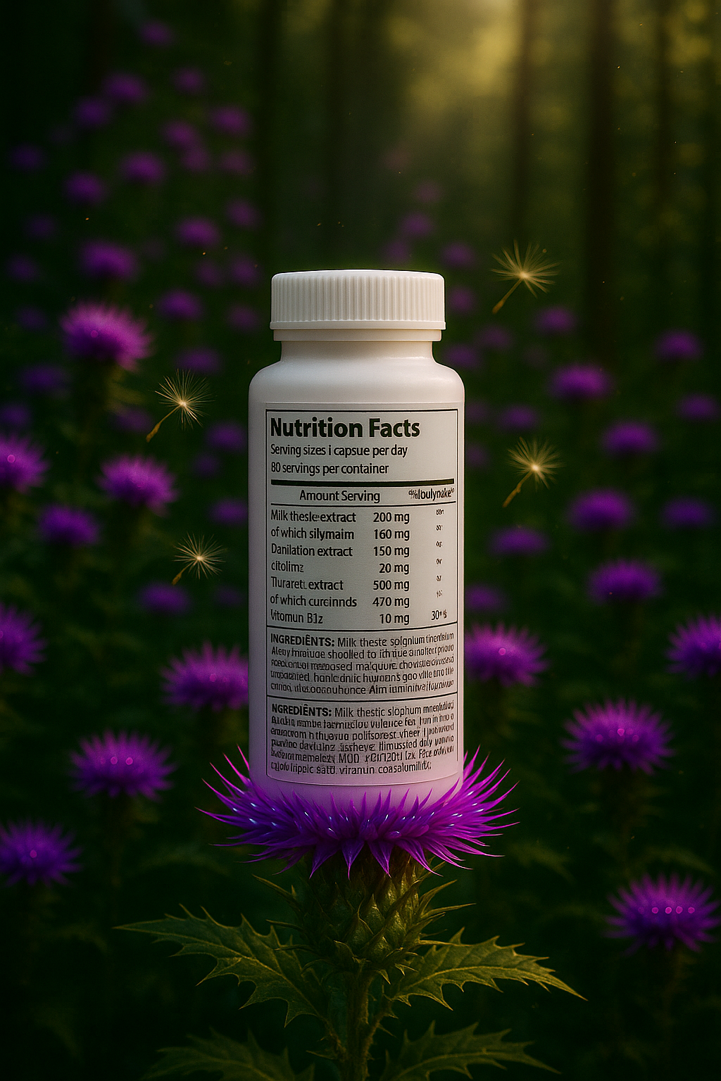 Cardo mariano, diente de león & cúrcuma: Cuidado Hepático y digestivo con productos naturales