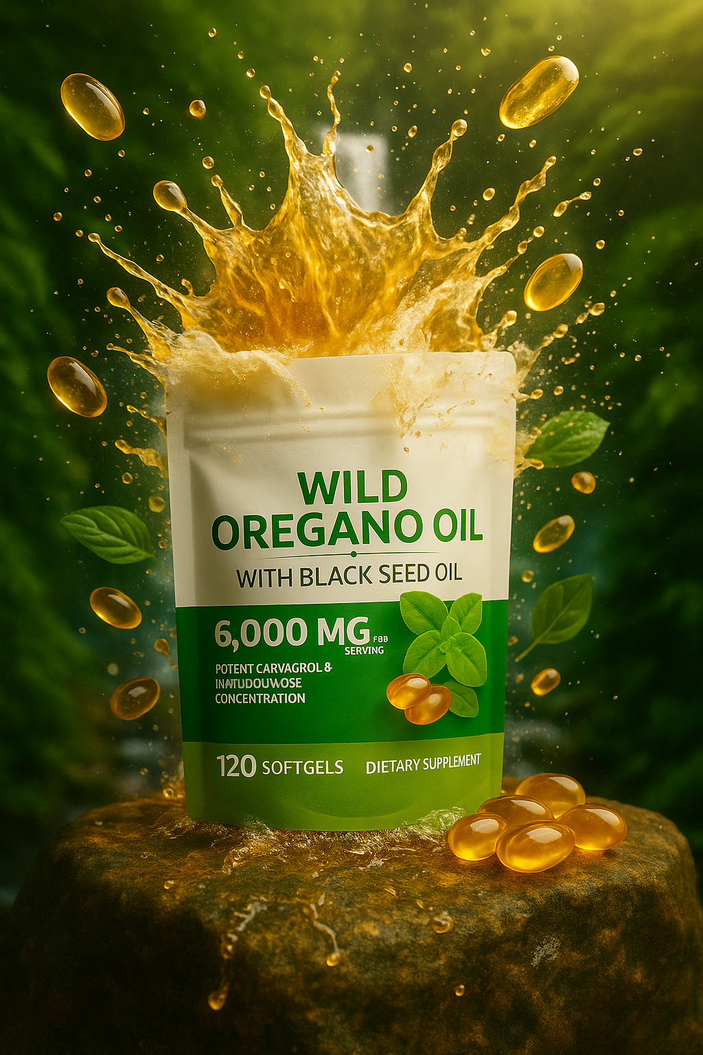 Aceite de orégano puro