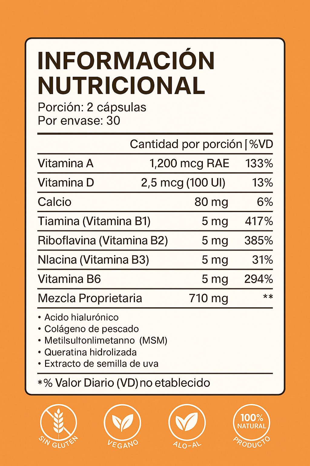 Biotina Plus+ Cabello Fuerte+Colágeno & vitaminas