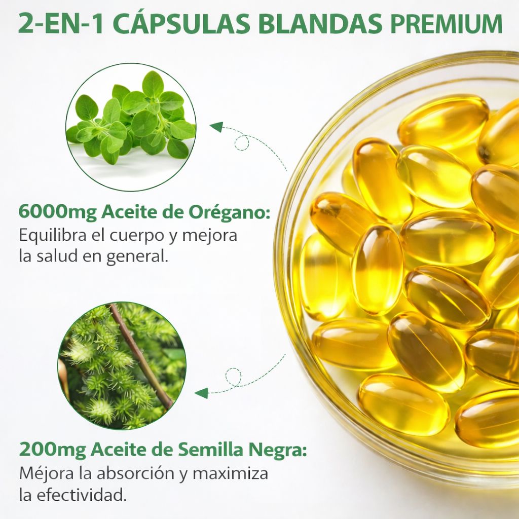 Aceite de orégano puro