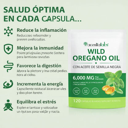 Aceite de orégano puro