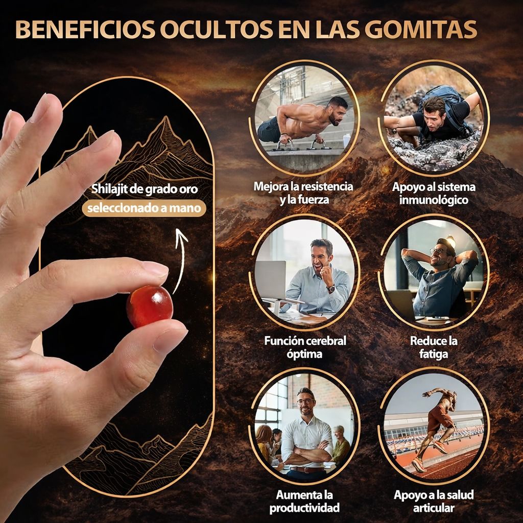 TESTO LÍBIDO BOOST♂ Shilajit™(Sabor Berries)