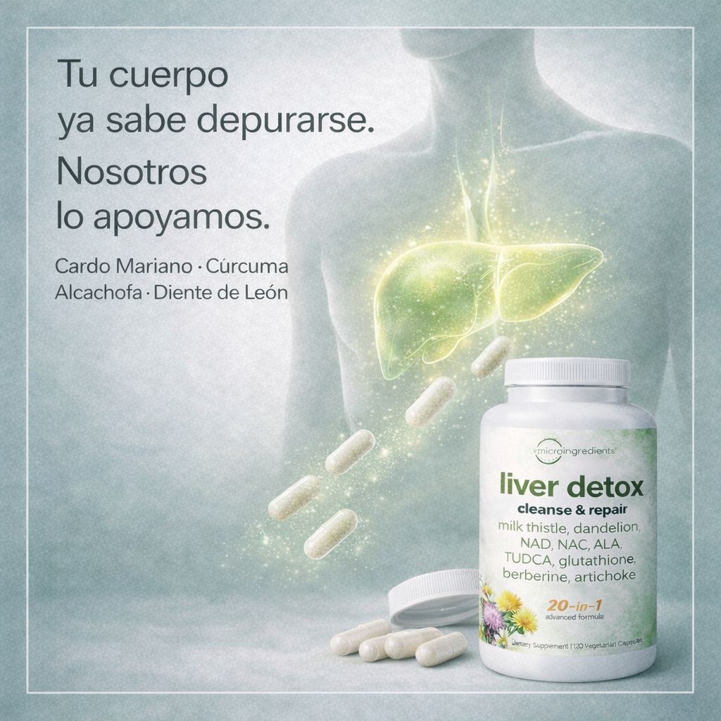 Detox Pro-Regenerador hepático Avanzado