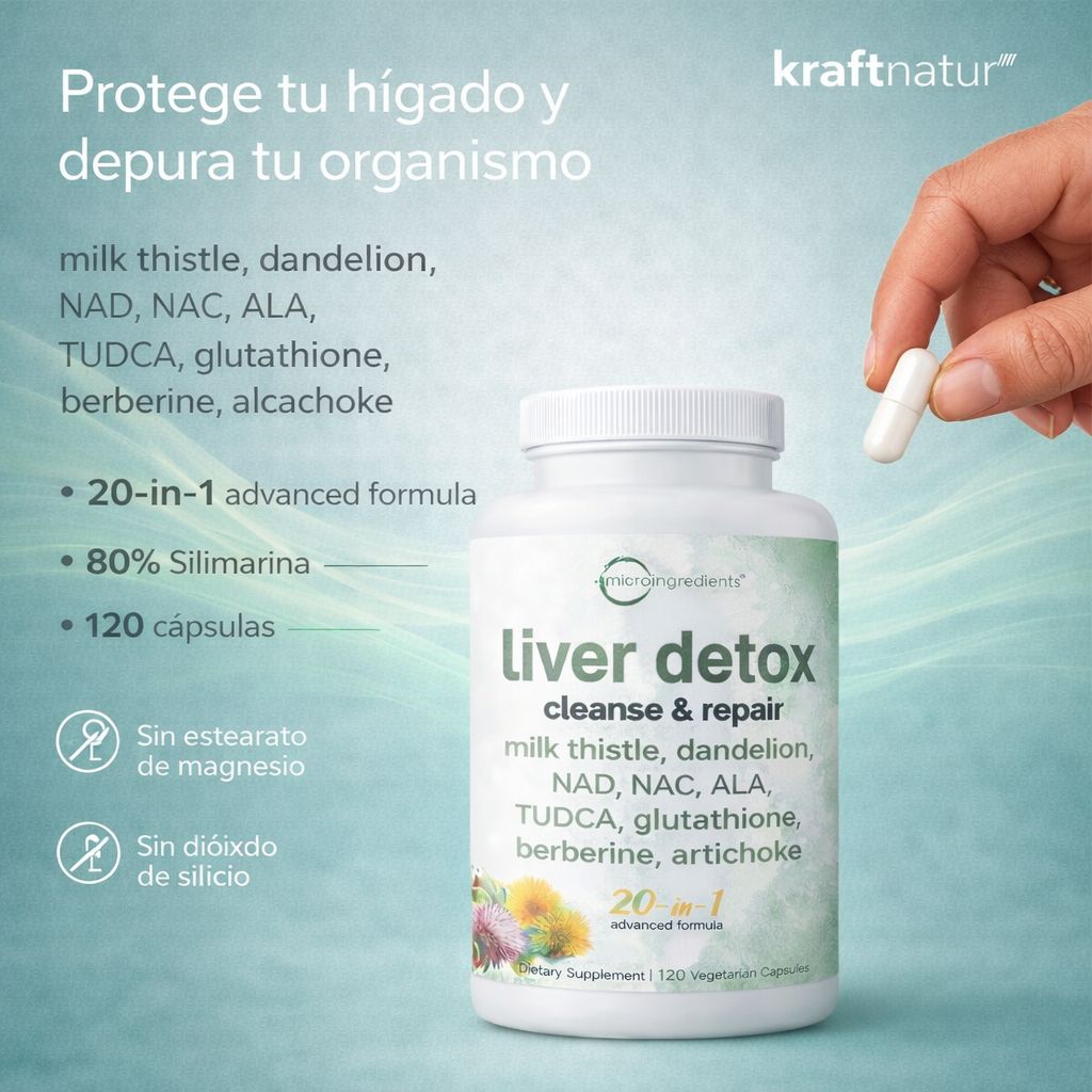 Detox Pro-Regenerador hepático Avanzado