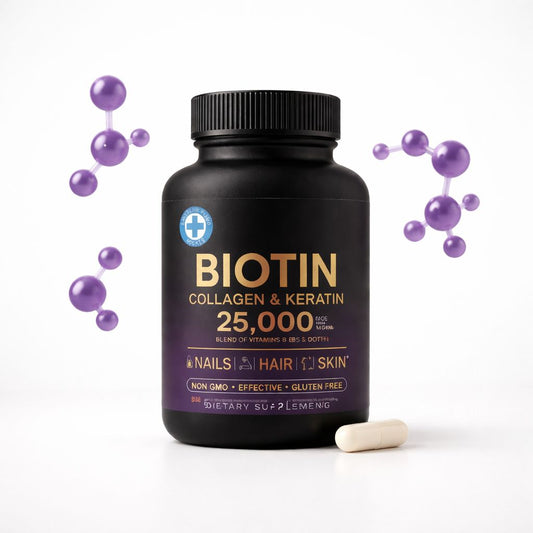 Biotina Plus+ Cabello Fuerte+Colágeno & vitaminas