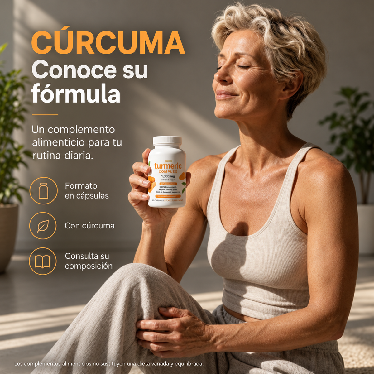 Cúrcuma Concentrada en Cápsulas