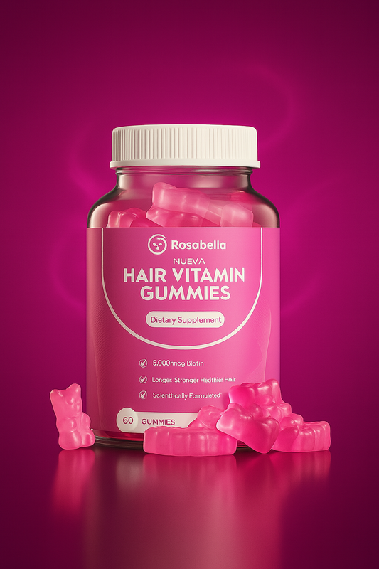 Gummies para el crecimiento y fuerza del cabello